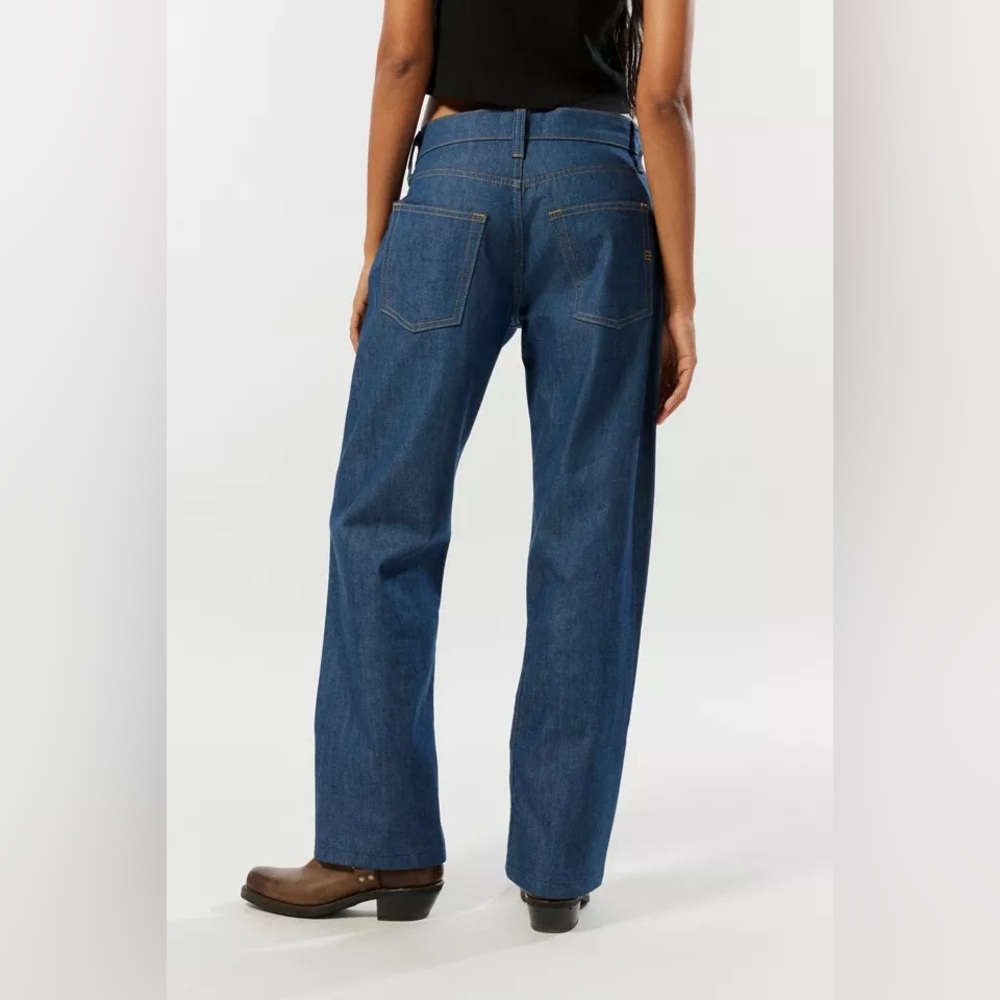 Urban Outfitters Jet Twisted Straight Jeans - Picture 2 of 6